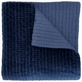 Velvet Indigo Quilt by John Robshaw