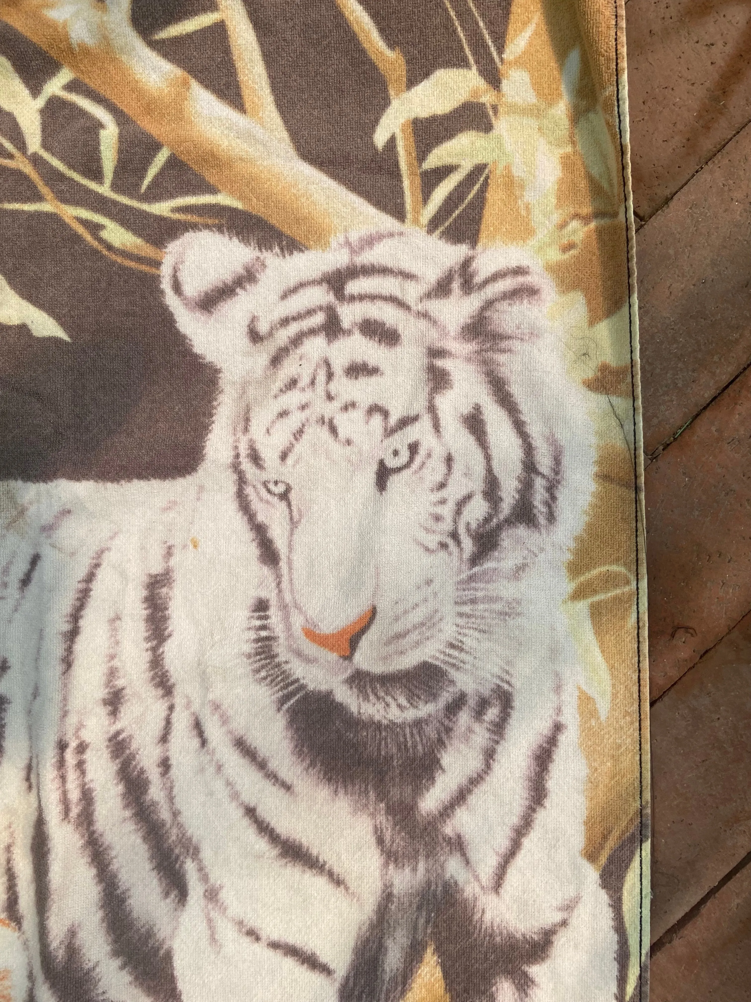 Vintage Tigers Towel