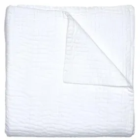 Vivada White Coverlets by John Robshaw