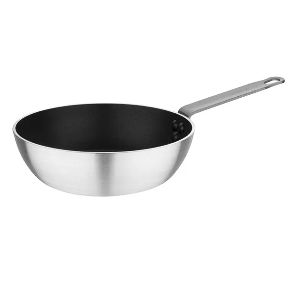 Vogue Aluminium Non-stick Teflon Platinum Plus Saute Pan 24cm - HT986