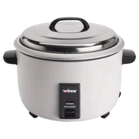 Winco Electric Rice Cooker Stainless Steel 30 Cup Capacity